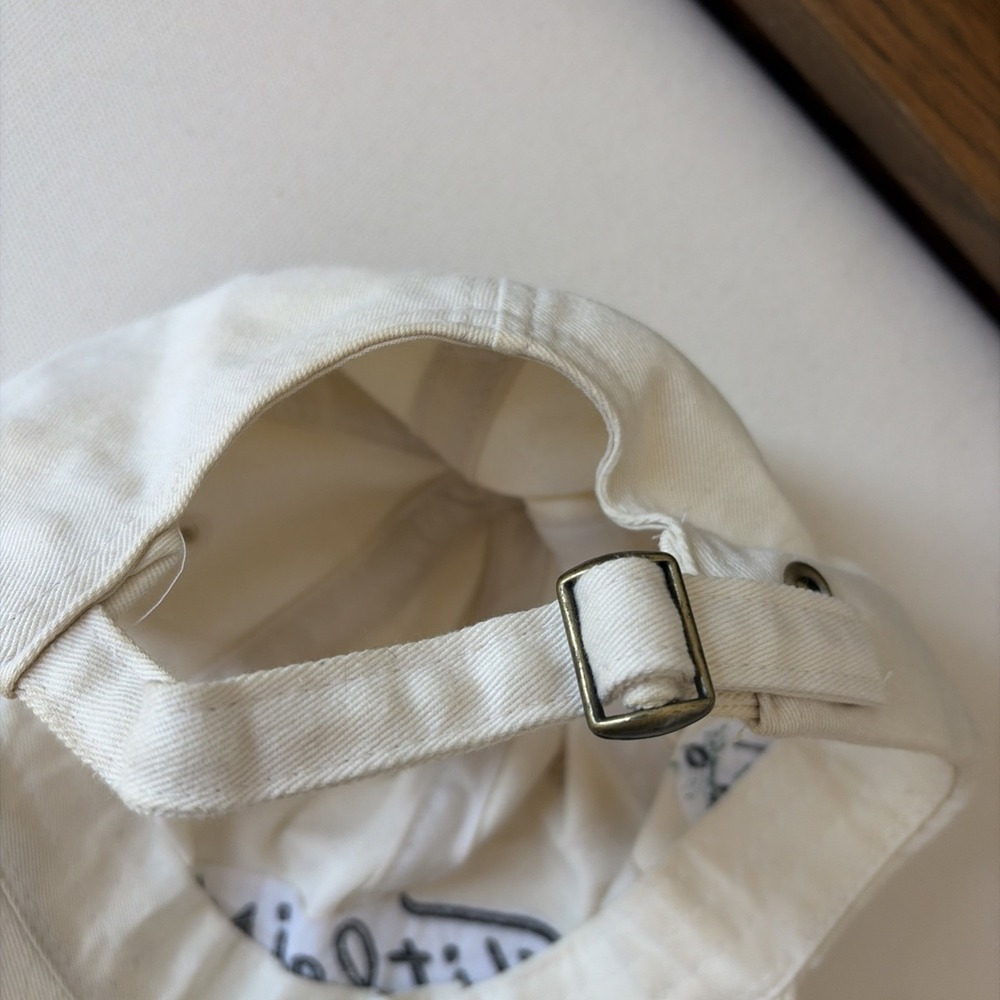 Vintage Titleist Texace Hat White Strap Made USA Golf 90s Princess Anne Club - Picture 8 of 9